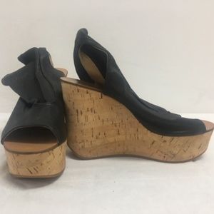 Chloe Leather Wedges